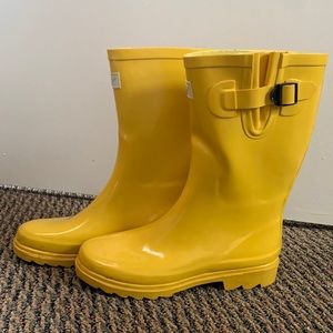 Yellow Rain Boots
